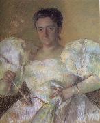 Mary Cassatt Portrait of the lady painting